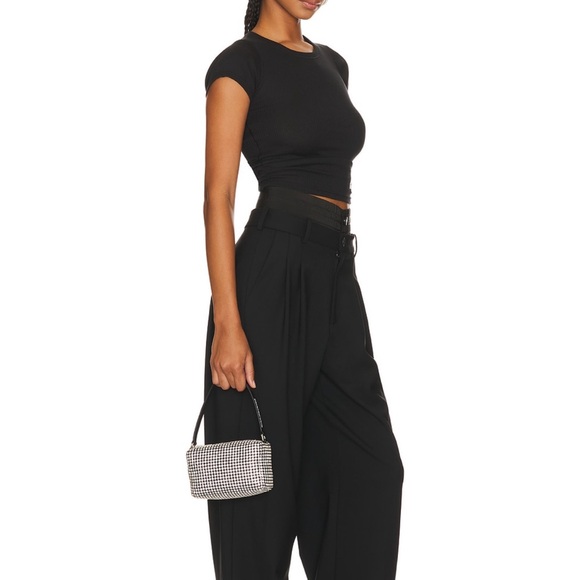 Crystal Mesh Shoulder Bag in Silver - Picture 10 of 10